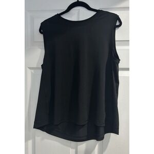 Athleta Tank Sleeveless Black Women's size 1X